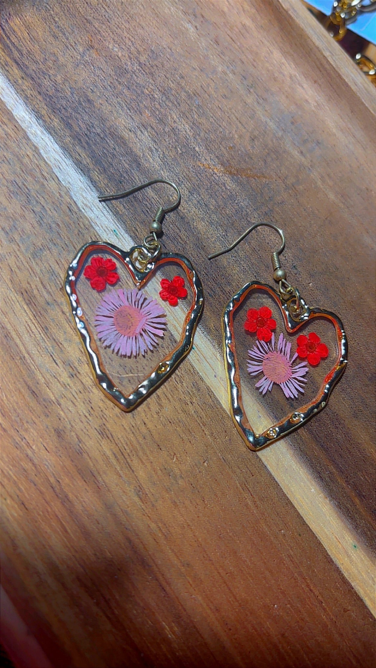 Floral Drop Earrings