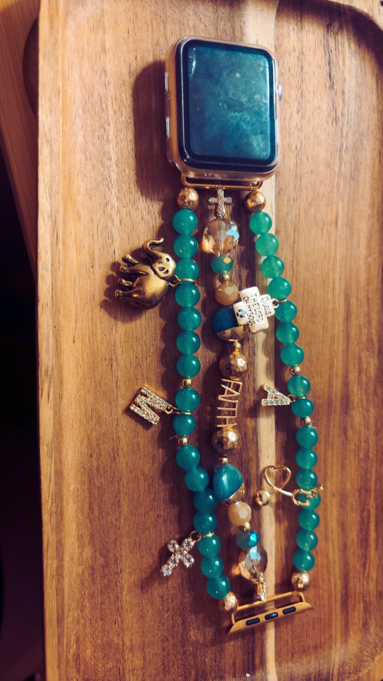 Custom Beaded Watch Band (Apple Compatible)