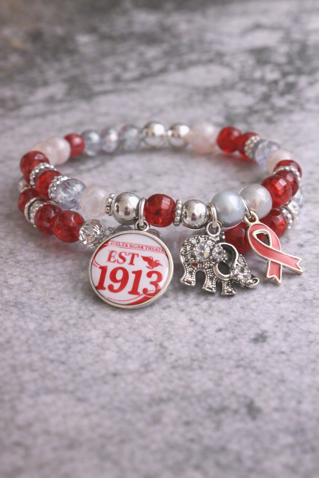 Delta Sigma Theta Specialty Pieces (4-5 Custom Charms)