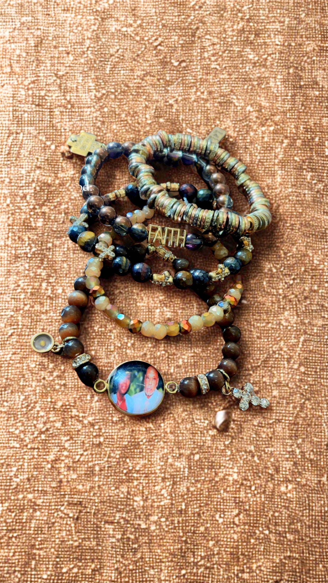 Custom Beaded Bracelet Set