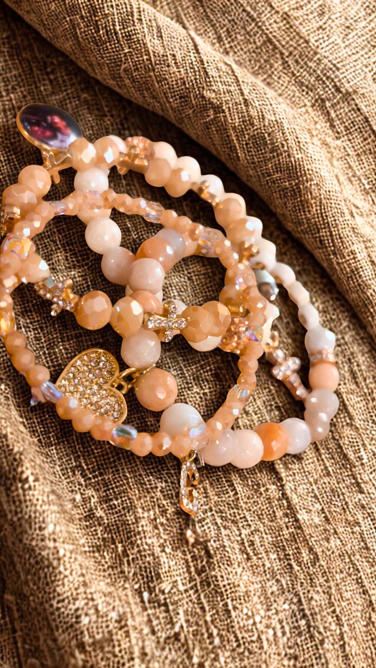 Custom Beaded Bracelet Set