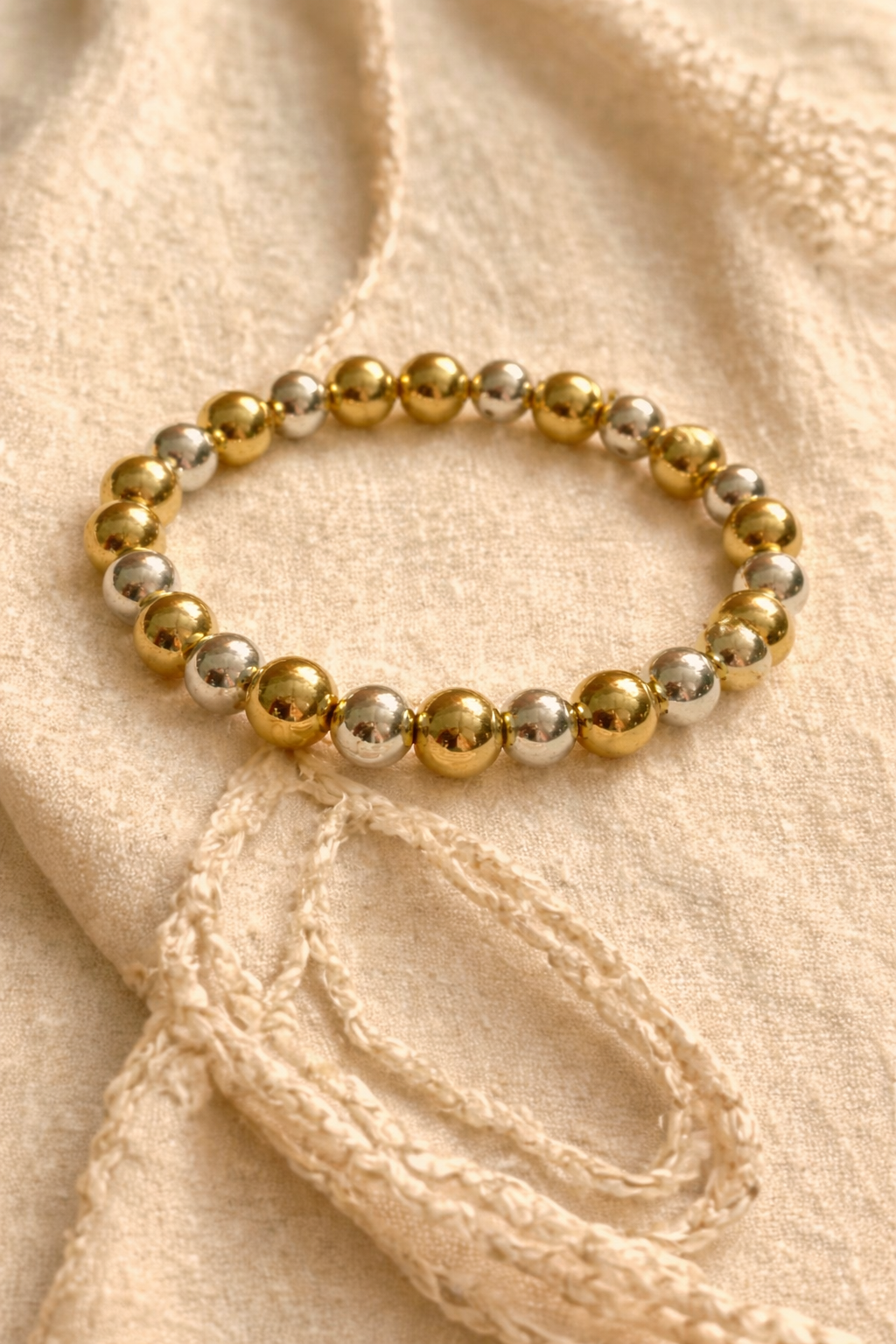Single Beaded Bracelet